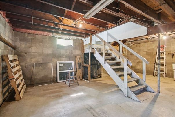 Interior, Stone Walls, Wooden Beams
