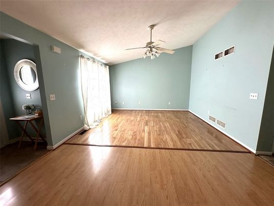 Empty room, Interior, Wood Texture Flooring