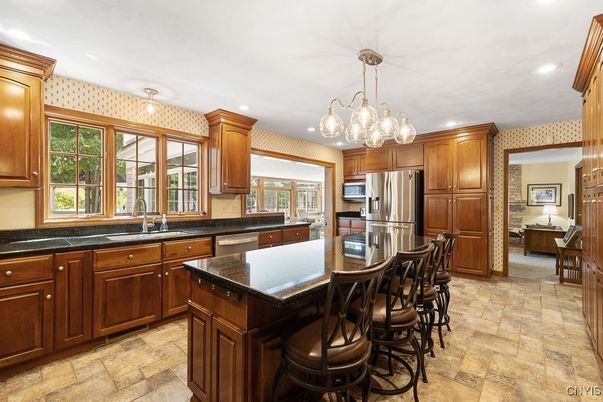 Interior, Kitchen, Recessed Lighting, Stainless Steel Appliances