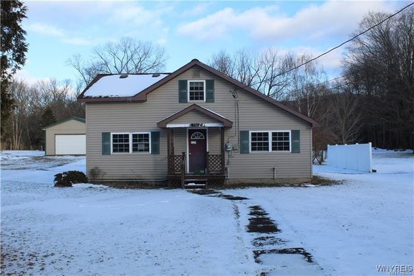 Detached Garage, Exterior, Facade, Cape Cod
