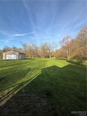 Backyard, Detached Garage, Exterior