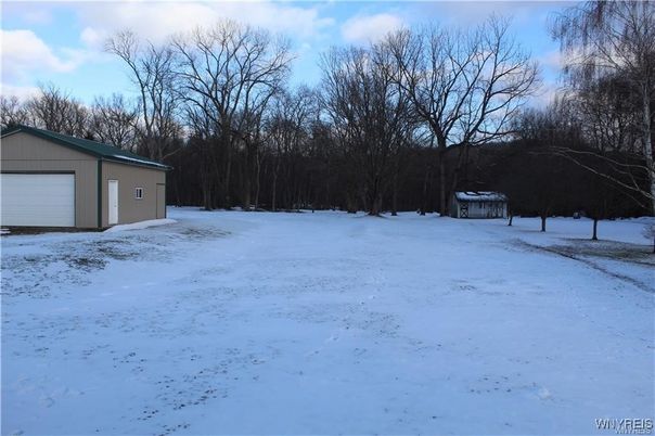 Backyard, Detached Garage, Exterior