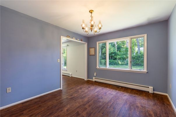 Chandelier, Empty room, Interior, Wood Texture Flooring