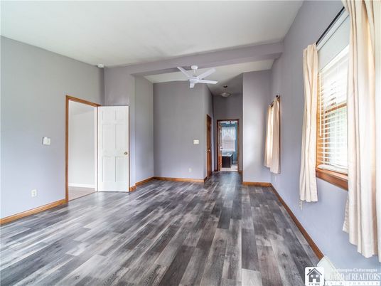 Empty room, Interior, Wood Texture Flooring
