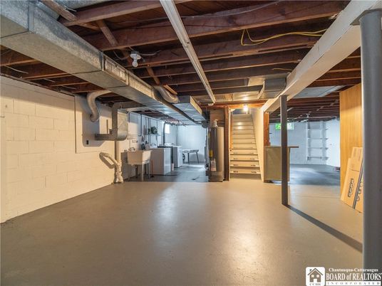 Interior, Stone Walls, Wooden Beams