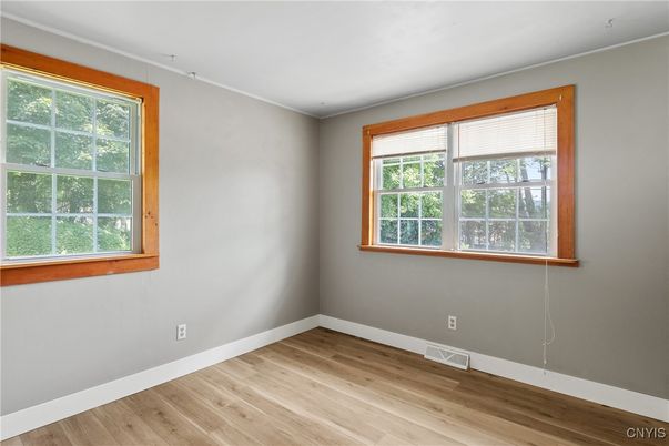 Empty room, Interior, Wood Texture Flooring