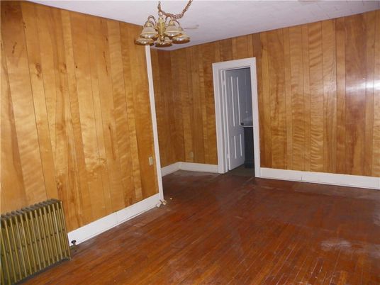 Empty room, Interior, Wood Texture Flooring, Wooden Walls