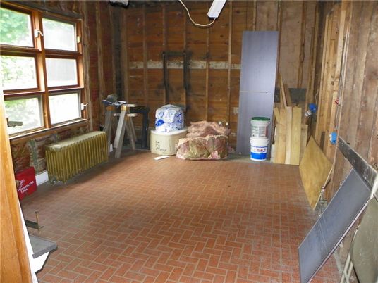 Empty room, Interior, Wooden Walls