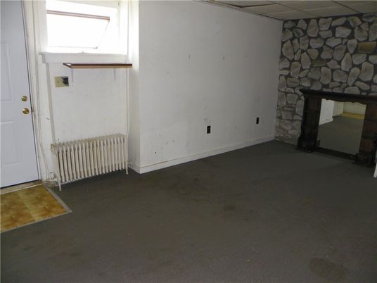 Empty room, Fireplace, Interior, Stone Walls