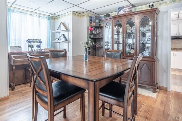 Dining room, Interior, Wood Texture Flooring