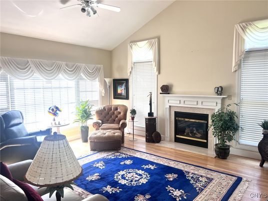 Fireplace, Interior, Wood Texture Flooring