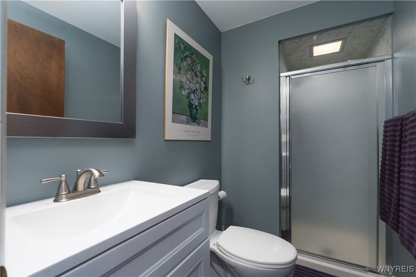 Bathroom, Glass Shower, Interior