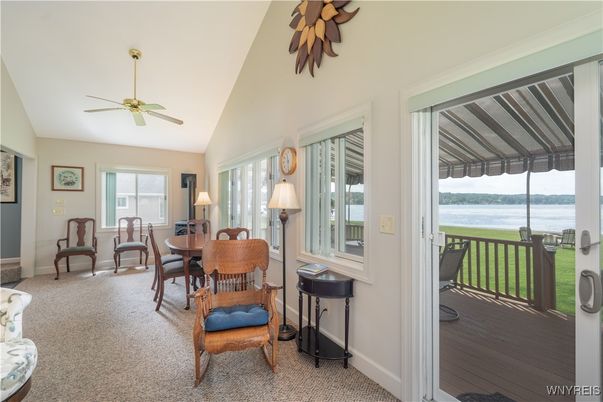 Dining room, Interior, Water