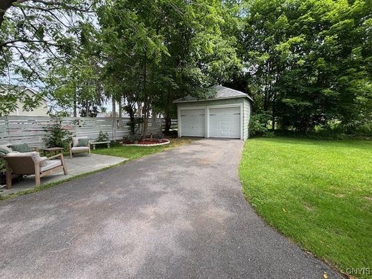 Backyard, Detached Garage, Exterior