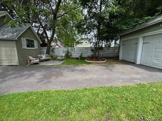 Backyard, Detached Garage, Exterior