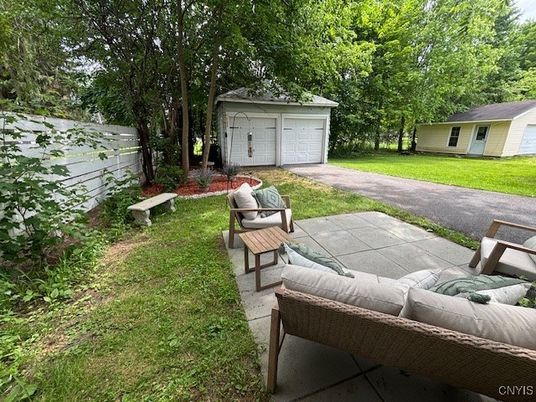 Backyard, Detached Garage, Exterior