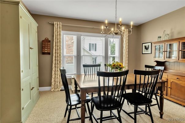 Chandelier, Dining room, Interior