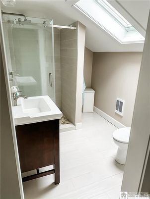 Bathroom, Glass Shower, Interior