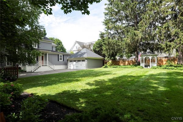 Backyard, Detached Garage, Exterior