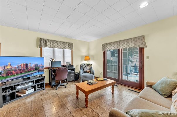 Home Office, Interior, Recessed Lighting