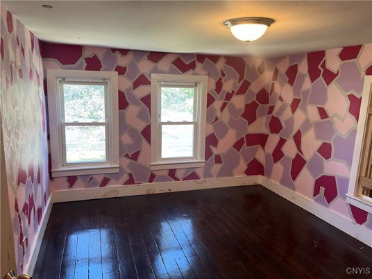 Empty room, Interior, Wood Texture Flooring