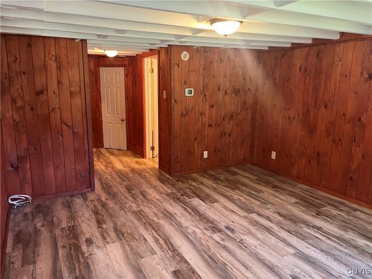 Empty room, Interior, Wood Texture Flooring, Wooden Walls