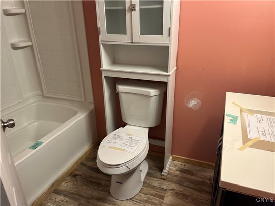 Bathroom, Interior, Wood Texture Flooring