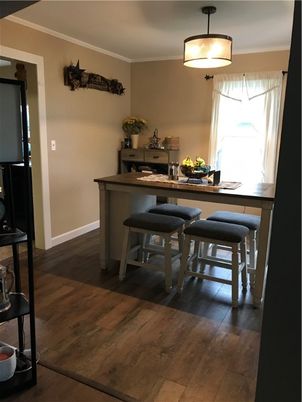 Dining room, Interior, Wood Texture Flooring
