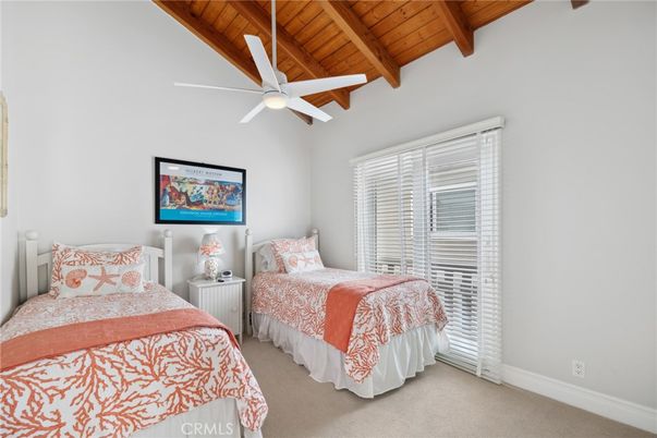 Bedroom, Interior, Wooden Beams, Wooden Ceilings
