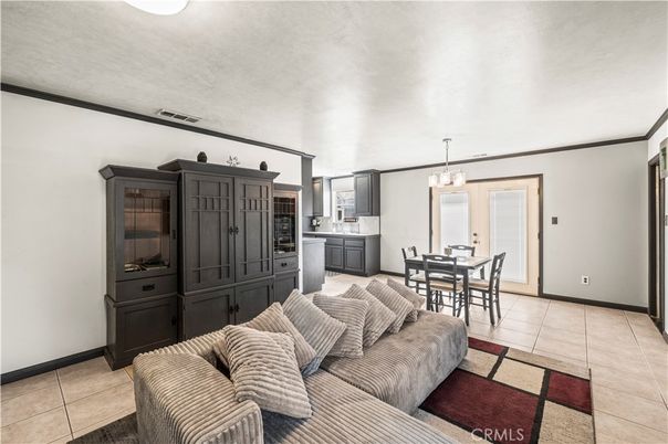 Dining room, Interior, Kitchen, Living room, Pendant Lights