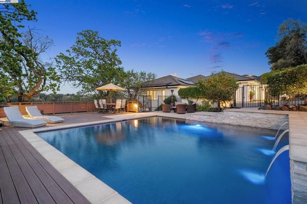 Exterior, Pool, Solar Panels