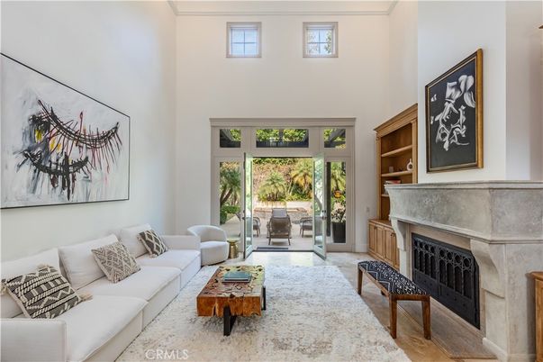 Fireplace, Interior, Living room, Wood Texture Flooring