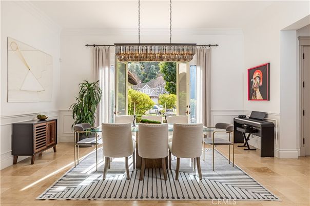 Dining room, Interior, Pendant Lights