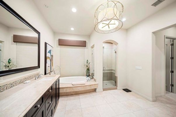 Bathroom, Interior, Pendant Lights, Recessed Lighting