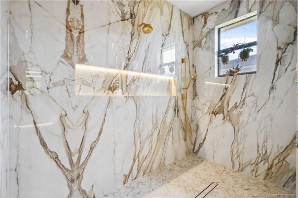 Bathroom, Interior, Marble Walls