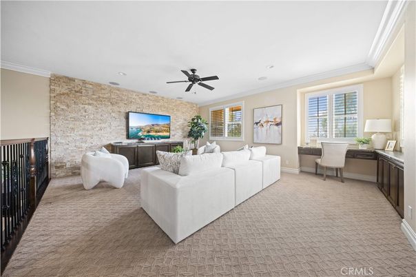 Interior, Living room, Recessed Lighting, Stone Walls