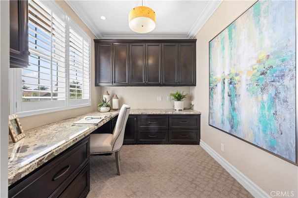 Home Office, Interior, Pendant Lights, Recessed Lighting