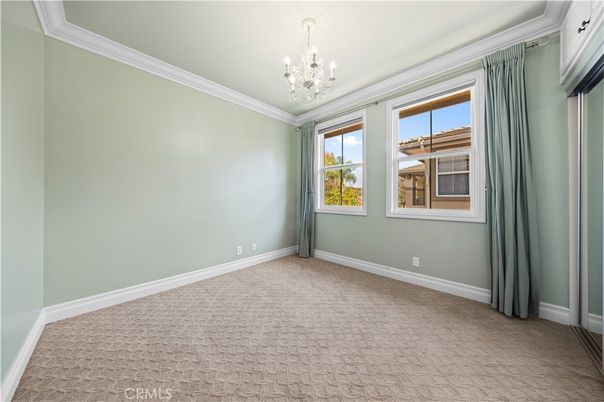 Chandelier, Empty room, Interior