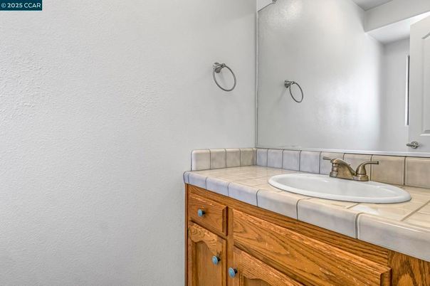 Bathroom, Dual Sink Vanities, Interior, Tile Countertops