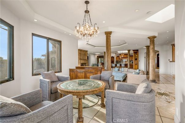 Chandelier, Interior, Living room, Recessed Lighting