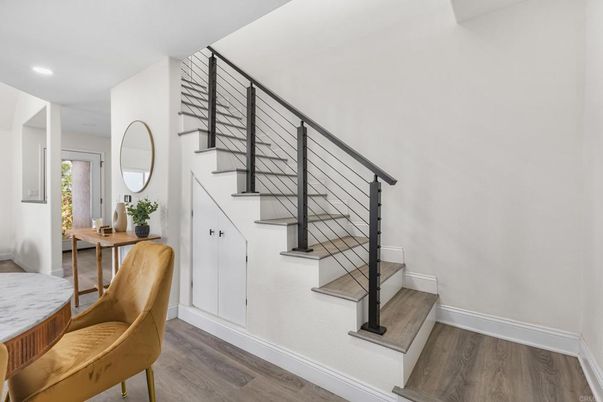 Interior, Recessed Lighting, Wood Texture Flooring