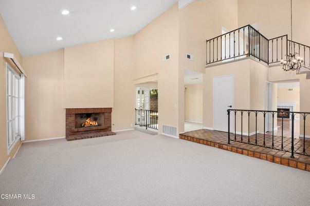 Chandelier, Fireplace, Interior, Pendant Lights, Recessed Lighting
