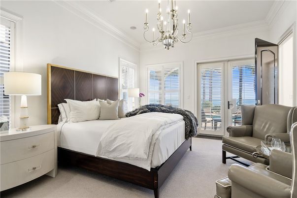 Bedroom, Chandelier, Interior