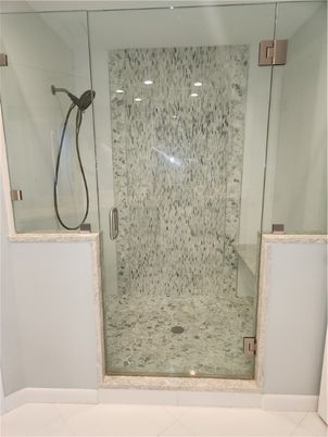 Bathroom, Glass Shower, Interior