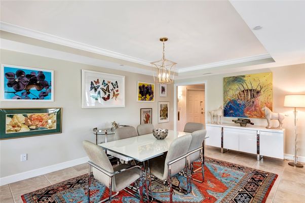 Dining room, Interior, Pendant Lights
