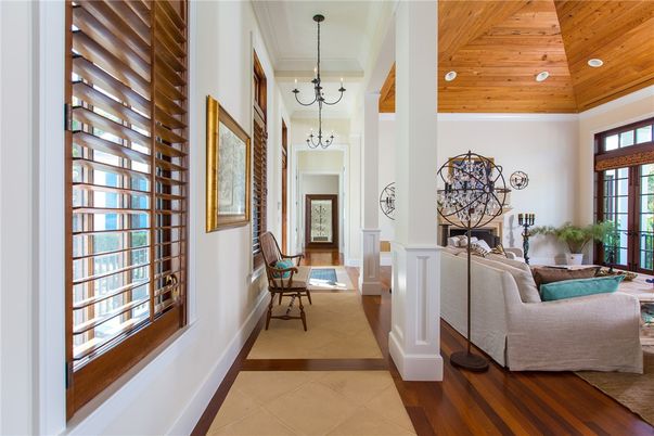 Chandelier, Interior, Living room, Pendant Lights, Recessed Lighting, Wooden Ceilings