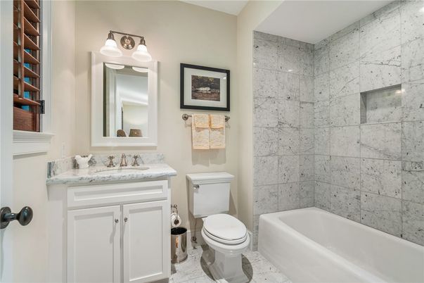Bathroom, Interior, Marble Walls