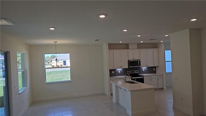 Interior, Kitchen, Pendant Lights, Recessed Lighting