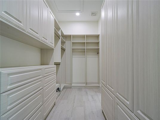 Interior, Recessed Lighting, Walk-in Closets, Wood Texture Flooring