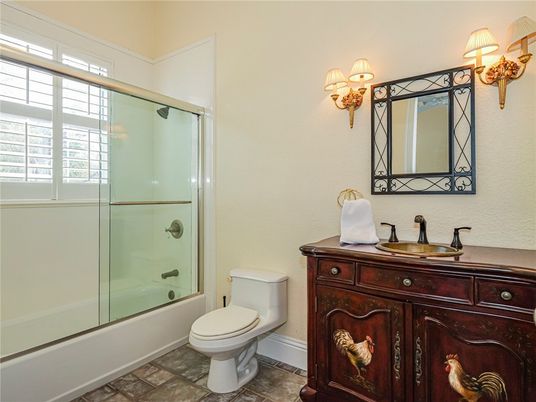 Bathroom, Glass Shower, Interior